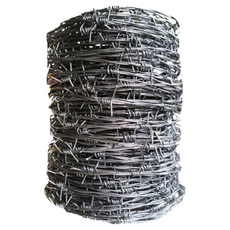 不鏽鋼鋼絲刺繩/鐵蒺藜, 出口級高鋅鋼絲1.8毫米10米雙股