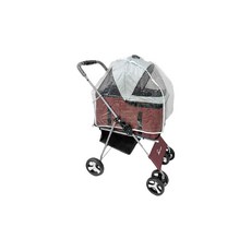 寵星球 寵物推車雨罩 防水透明罩 (僅雨罩賣場) 寵物外出必備, 分離式(LC01)專用