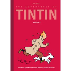 (英文圖書)The Adventures of Tintin: Volume 5: The Seven Crystal Balls / Prisoners of the S... 精裝版, Little, Brown Books for You..., 英文