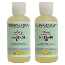 CALIFORNIA BABY 加州寶寶 孩童滋養潤膚按摩油, 2瓶