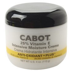 Cabot Labs 維生素E保濕霜, 1個, 113克