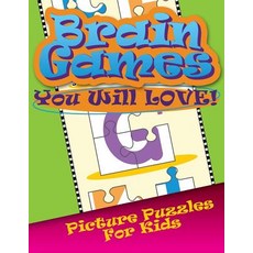 (英文圖書)Brain Games You Will Love Picture Puzzles for Kids 平裝版, Speedy Publishing LLC, 英文