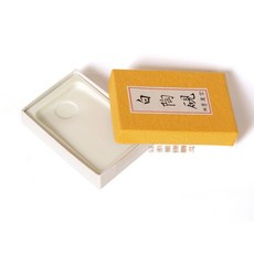 【汶采】墨運堂白陶硯(24061)日本原裝進口，適用於國畫、工筆畫，提供均勻飽滿的墨色，保護筆尖。, 詳見包裝
