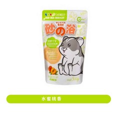 Canary 小動物專用浴砂 防蚤系列-水蜜桃香, 500g, 1個