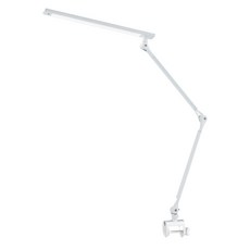 Mr.Karl卡爾先生 LED雙臂護眼夾燈【第二代亮度昇級版】夾燈 調光燈 加贈SNOOPY購物袋, 簡約白