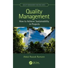 (英文圖書) Quality Management: How to Achieve Sustainability in Projects 精裝版, CRC Press, 英文