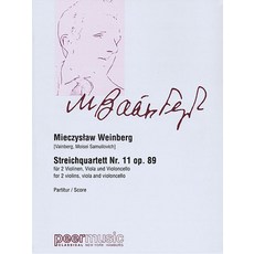 (英文圖書) String Quartet No. 11 平裝版, Peermusic Classical, 英文