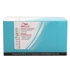 WELLA PROFESSIONAL Color Charm Powder 打火機氧化劑 12 包, 1個, 374.4克