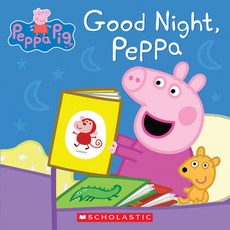 (英文圖書)Good Night Peppa (Peppa Pig) Board Books, Scholastic Inc., 英文, 硬頁書