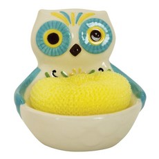 BOSTON WAREHOUSE 貓頭鷹瀝水架, 1個, 混色