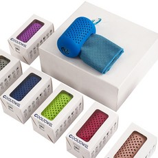 運動速乾涼感毛巾-附收納套 運動毛巾 冰涼巾 涼感巾 萬用毛巾 降溫毛巾 瞬涼巾 90*30cm, 紫色