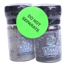 CELTIC SEA SALT 調味海鹽+黑胡椒, 1個, 82克