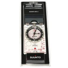 SUUNTO 北半火鏡瞄準羅盤指南針 MC-2, 1個, 混色