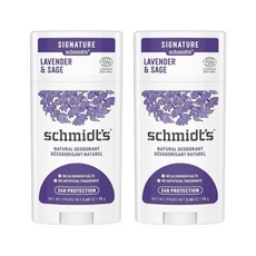 Schmidt's Naturals 除臭劑 薰衣草和鼠尾草香味, 2個, 75g