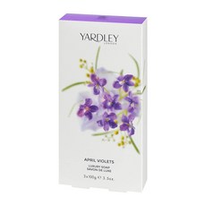 YARDLEY LONDON 花香香皂, 100g, 3個
