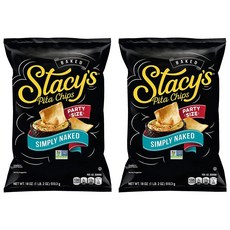 Stacy's 皮塔洋芋片派對包 海鹽口味, 510.3g, 2包