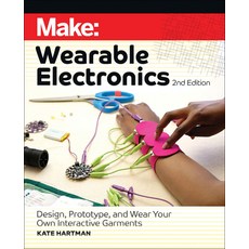 (英文圖書) Make: Wearable Electronics: Design Prototype and Wear Your Own Interactive Ga... 平裝版, Make Community, LLC, 英文