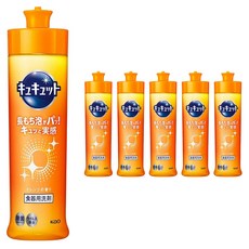 Kao 花王 珂珂透超濃縮洗碗凝露 清新柑橘香, 6瓶, 220ml