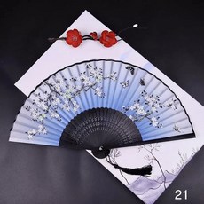 高級時尚摺扇 扇子 摺扇 手扇－台灣現貨供應 古風摺扇 中國風 舞蹈扇, 21