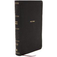 (英文圖書) NKJV Giant Print End-Of-Verse Reference Bible Black Leathersoft Red L... Imitation Leather, Thomas Nelson, 英文, 人造皮革
