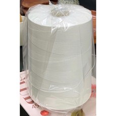 永昇縫紉 縫袋機縫袋線 約3公斤重 工業用縫紉線 耐用不易斷裂, 白色