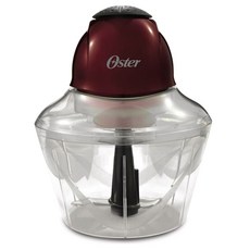 Oster Top Chop 食品加工蔬菜攪拌器 4cup, 1個, 紅色的