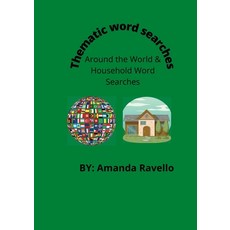 (英文圖書) Thematic Word Search: Around the World & Household Word Searches 平裝版, Lulu.com, 英文