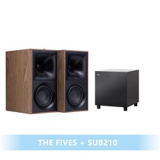 Klipsch The Fives 主動式書架喇叭 + Jamo SUB210 重低音喇叭組合, THE FIVES +JAMO SUB210