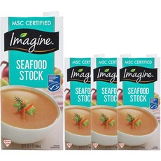 Imagine 海鮮高湯, 4瓶, 946ml