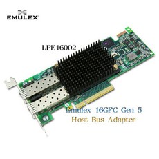 Emulex LPE16002 16GFC Gen 5 HBA光纖卡 PCI-E介面 SAN網路儲存光纖通道卡
