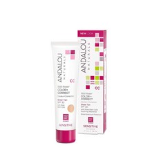 ANDALOU NATURALS 修飾膚色防曬CC霜 SPF30, 1個, Sheer Tan