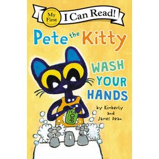 (英文圖書)Pete the Kitty: Wash Your Hands 平裝版, HarperCollins, 英文