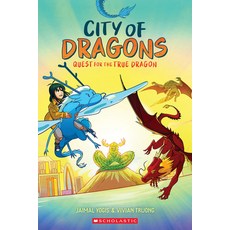 (英文圖書)Quest for the True Dragon: A Graphic Novel (City of Dragons #3) 平裝版, Graphix, 英文