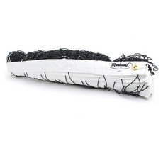 markwort 聚乙烯PVC捆綁繩索排球排球網, 白色的