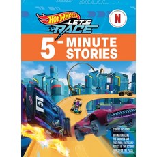 (英文圖書)Hot Wheels Let's Race: 5-Minute Stories 精裝版, Mattel, 英文