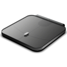 未來實驗室 ScanFit 智能體指秤｜藍牙連接APP 體重體脂測量 全家共享健康管理, 黑, 1個, ScanFit 智能體指秤