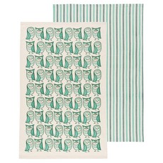 now DESIGNS 圖案印花洗碗巾組 46*71cm, 2件, 胡特南尼