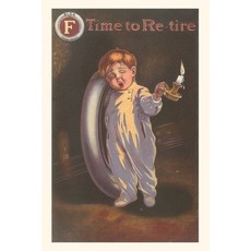 (英文圖書) Vintage Journal Sleepy Boy with Tire and Candle 平裝版, Found Image Press, 英文