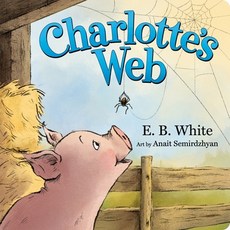 (英文圖書)Charlotte's Web Board Book Board Books, HarperCollins, 英文, 硬頁書