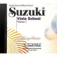 鈴木 Suzuki 中提琴教本第7冊 CD (凱翊︱AF) Suzuki Viola School Vol. 7