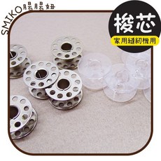 Smiko腸腸妞 家用縫紉機用梭芯, 塑膠彩色梭芯（不挑色）,12入