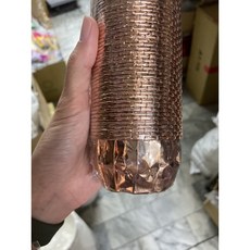 台灣製 堅口紙模 50x39mm 100入 烤箱用 馬芬蛋糕杯 淋膜紙杯 捲邊, 玫瑰金, 1套