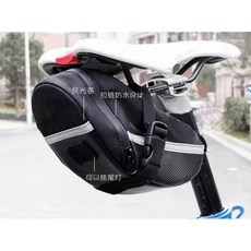 自行車快拆收納包 (可掛尾燈), 1個, 黑色
