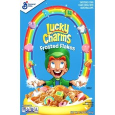 GENERAL MILLS Lucky Charms彩虹棉花糖麥片, 1盒, 391g