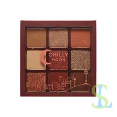Etude House 玩轉色彩九色眼彩盤 深夜的星月光 SL Beauty, 棕色, 金色, 橘色
