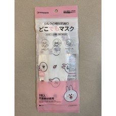 日本綠鼻子 KF94 口罩 1-3歲 婦幼款 小號, 可妮兔, 1包, 2枚