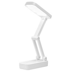 1916 便攜式LED摺疊檯燈, 白色