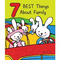 (英文圖書)7 Best Things about Family Board Books, Flowerpot Press, 英文, 硬頁書