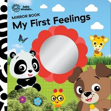 (英文圖書)Baby Einstein: My First Feelings Mirror Book Board Books, Pi Kids, 英文, 硬頁書