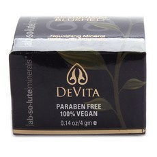 DEVITA 絕對礦物質滋養腮紅 4g, Coral Fusion, 1盒